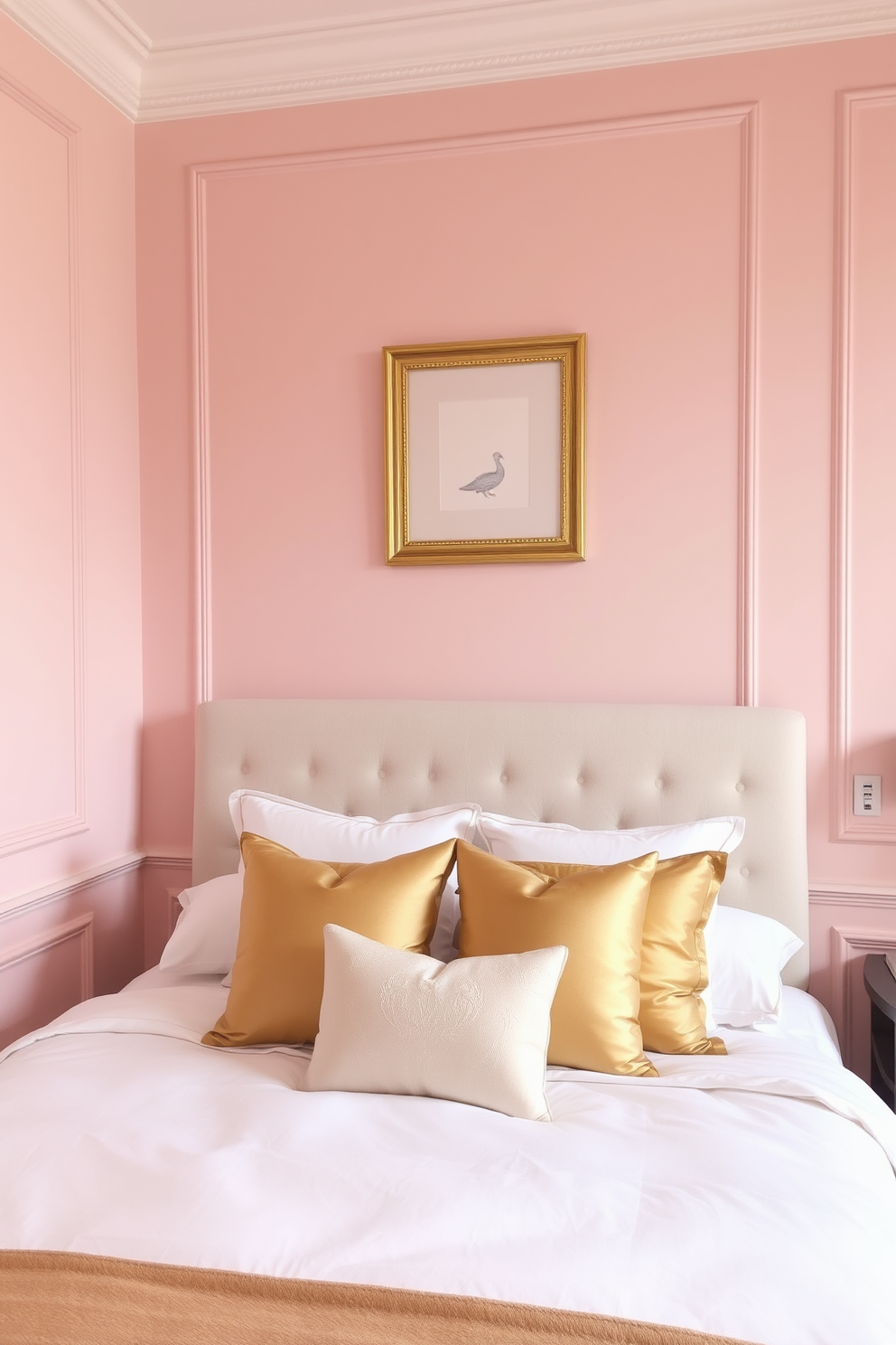 Blush Wall Painting Ideas 2