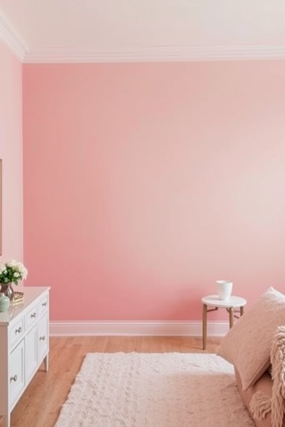 Blush Wall Painting Ideas 3