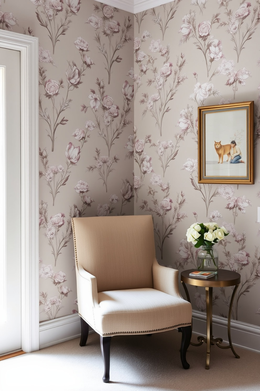 Botanical Wallpaper Decorating Ideas 2