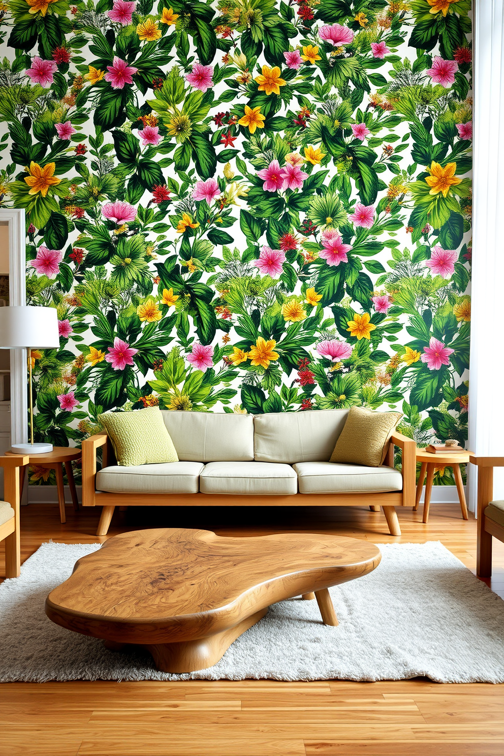 Botanical Wallpaper Decorating Ideas 22