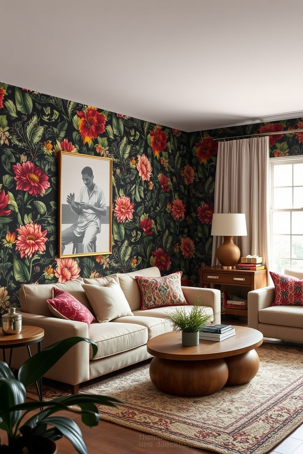 Botanical Wallpaper Decorating Ideas 29