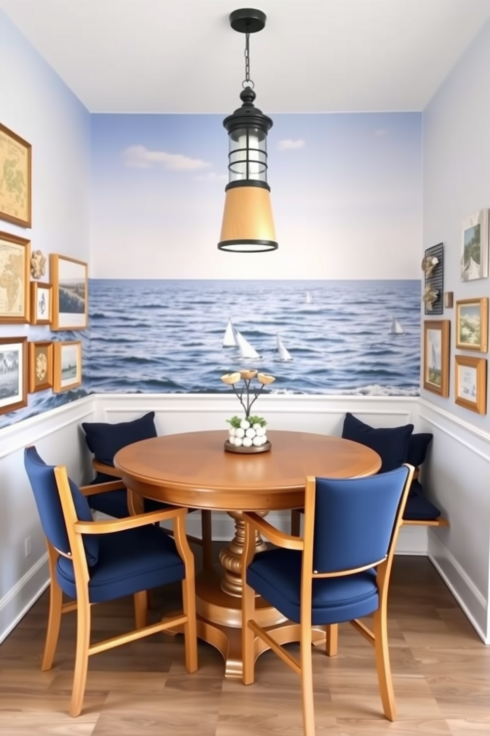 Breakfast Nook Wall Painting Ideas 14