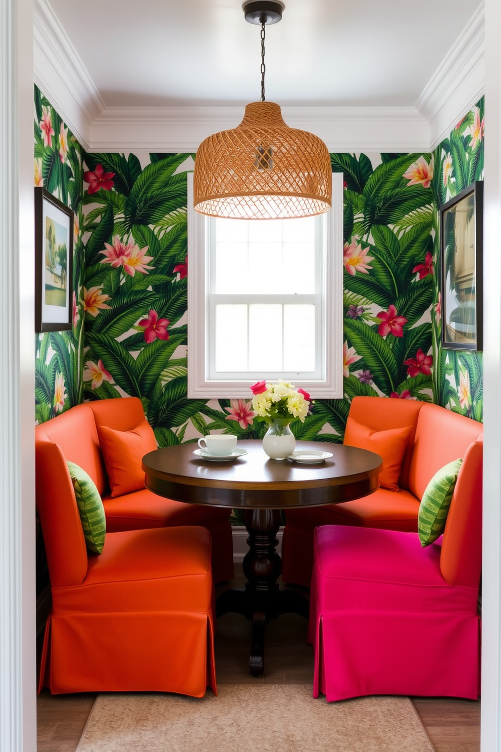 Breakfast Nook Wallpaper Decorating Ideas 10