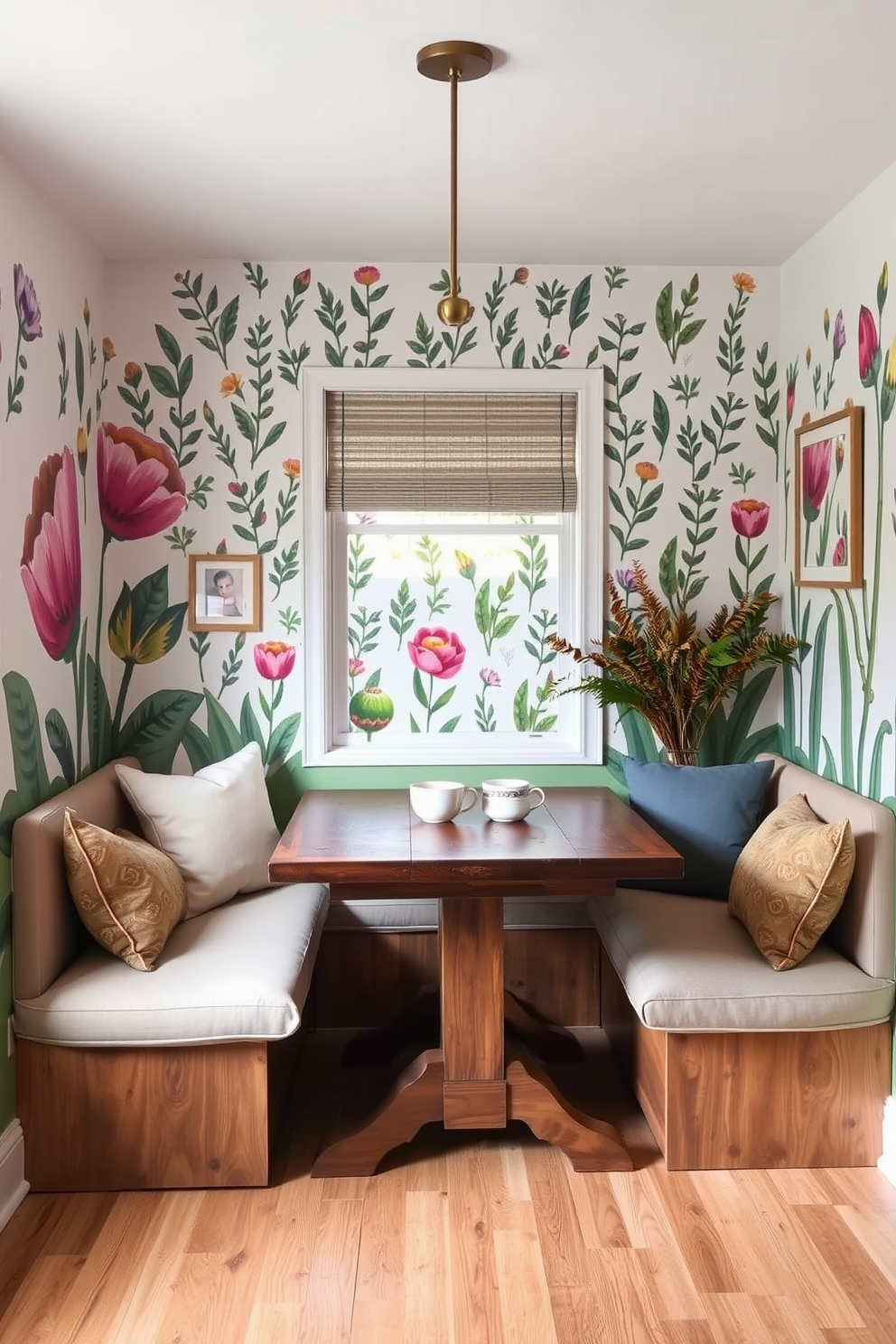 Breakfast Nook Wallpaper Decorating Ideas 12