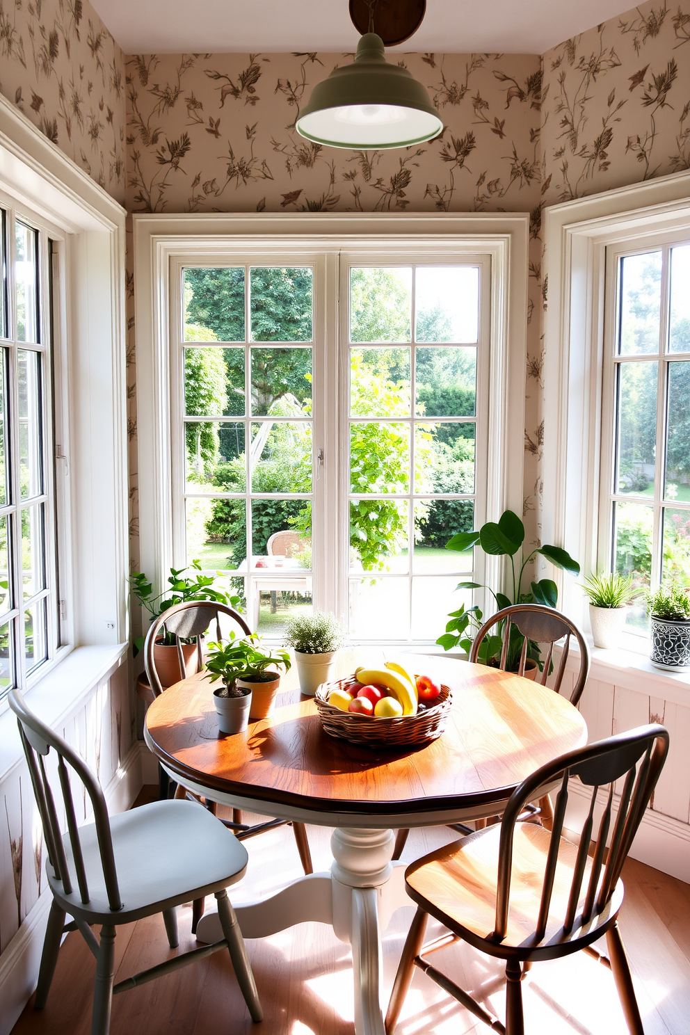 Breakfast Nook Wallpaper Decorating Ideas 15