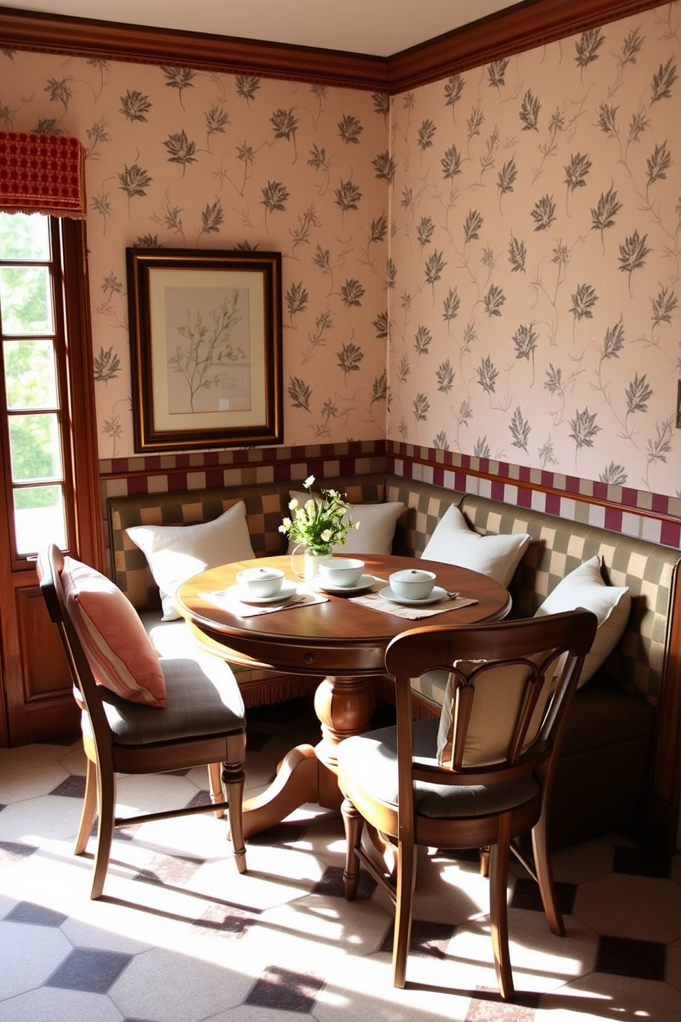 Breakfast Nook Wallpaper Decorating Ideas 17