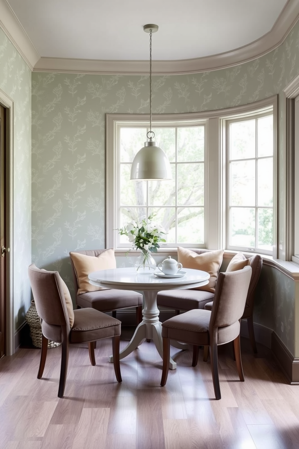 Breakfast Nook Wallpaper Decorating Ideas 7