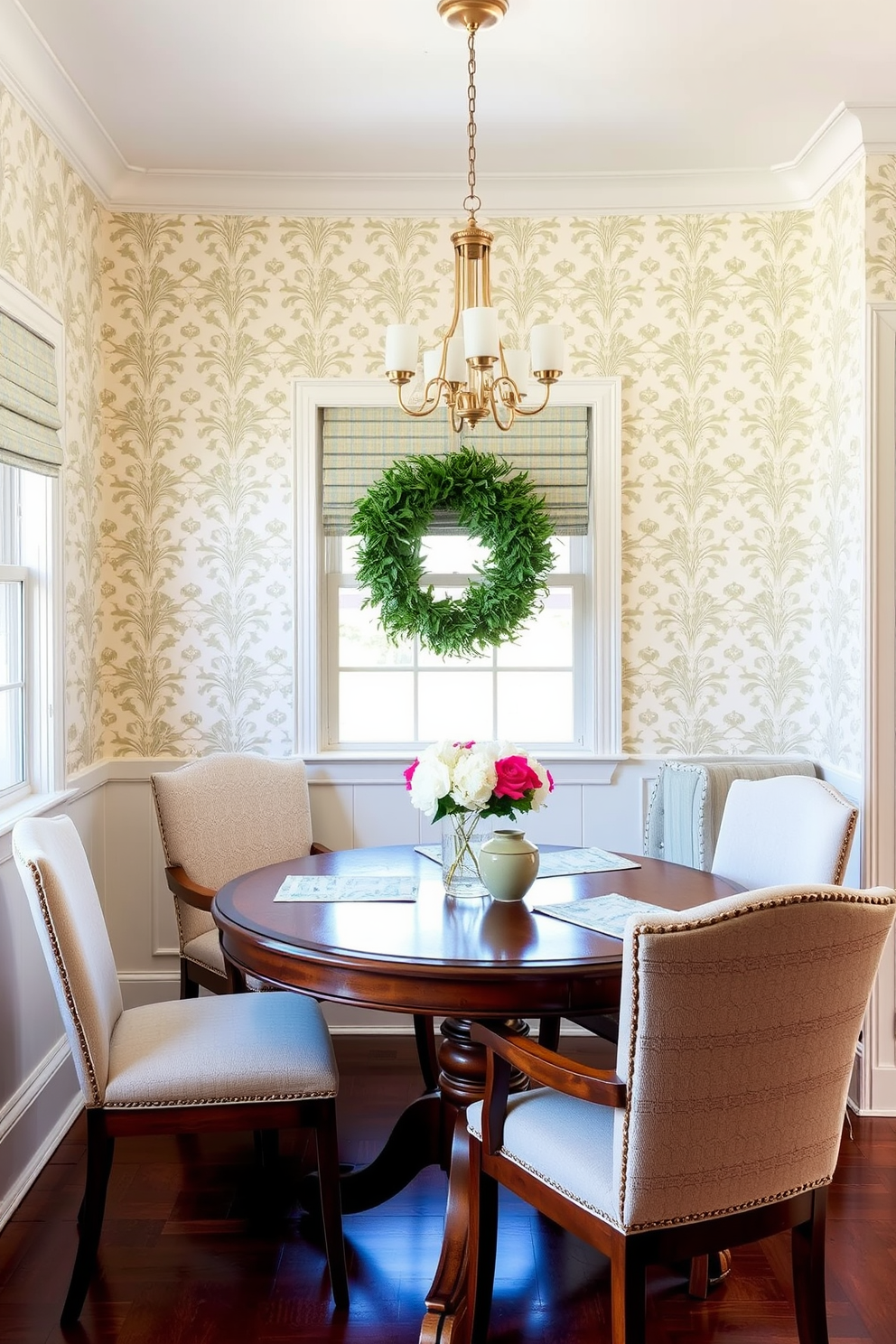 Breakfast Nook Wallpaper Decorating Ideas 8