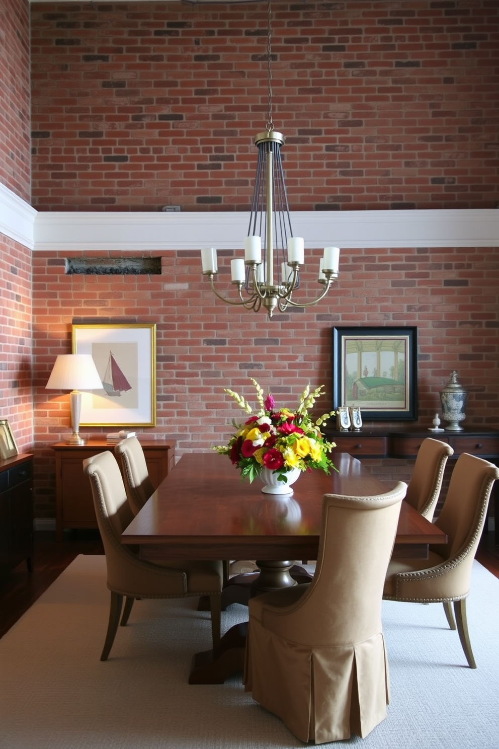 Brick Wallpaper Decorating Ideas 3