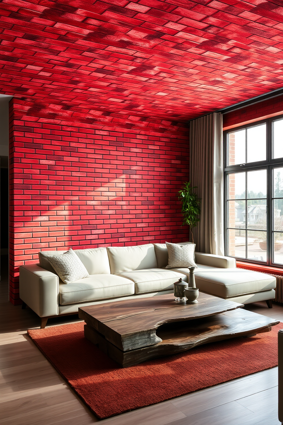 Brick Wallpaper Decorating Ideas 5