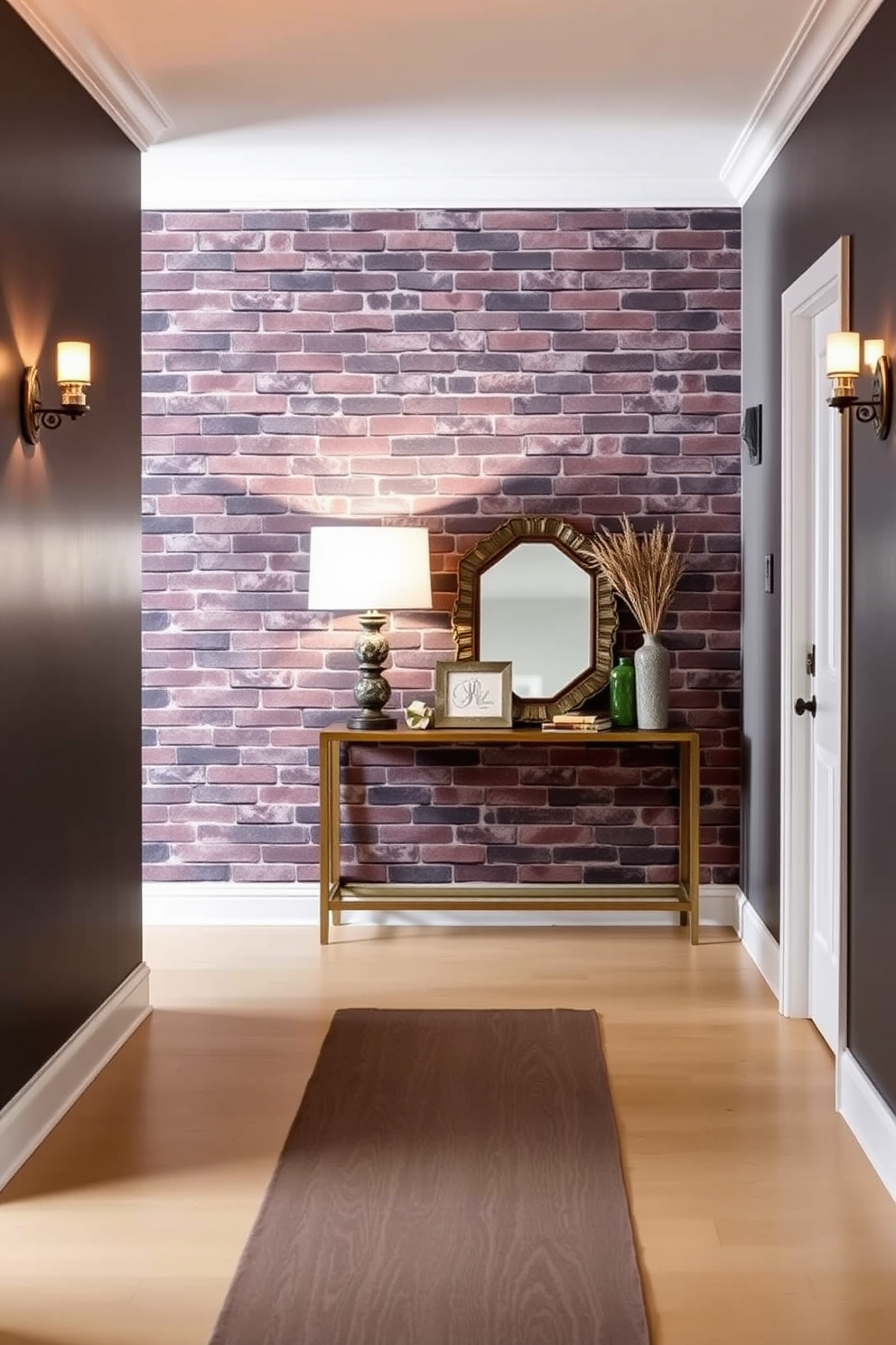 Brick Wallpaper Decorating Ideas 7