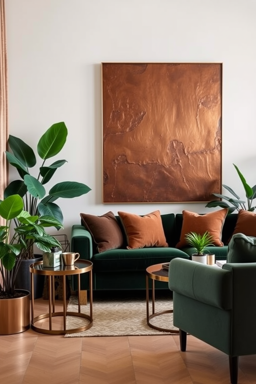 Bronze Wall Painting Ideas 21