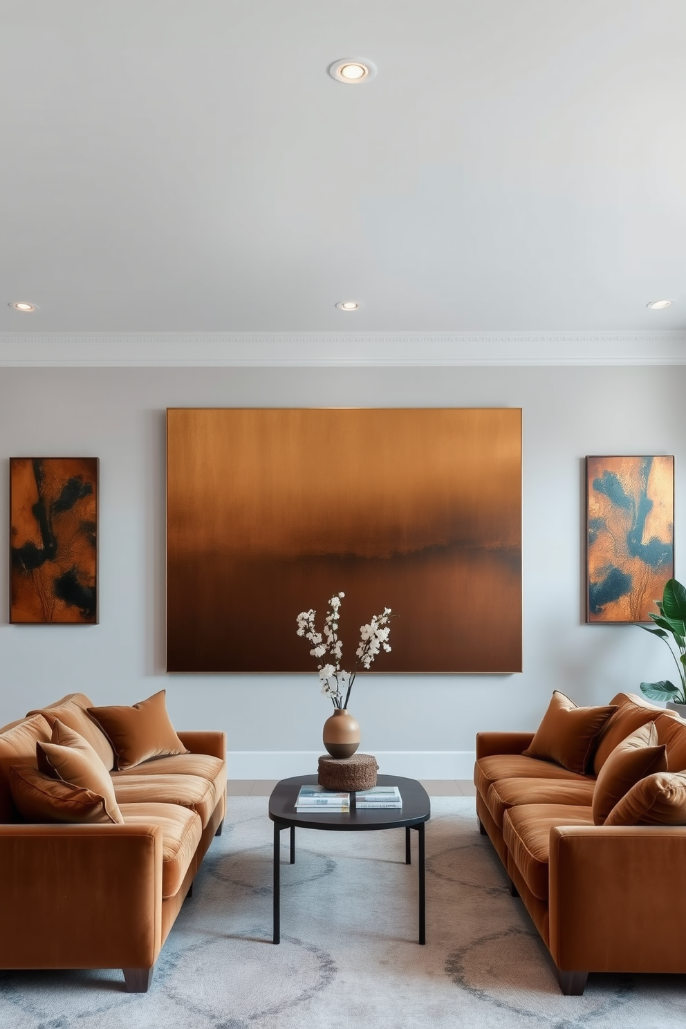 Bronze Wall Painting Ideas 3