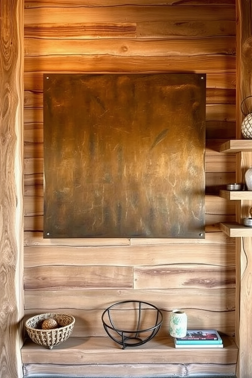 Bronze Wall Painting Ideas 7