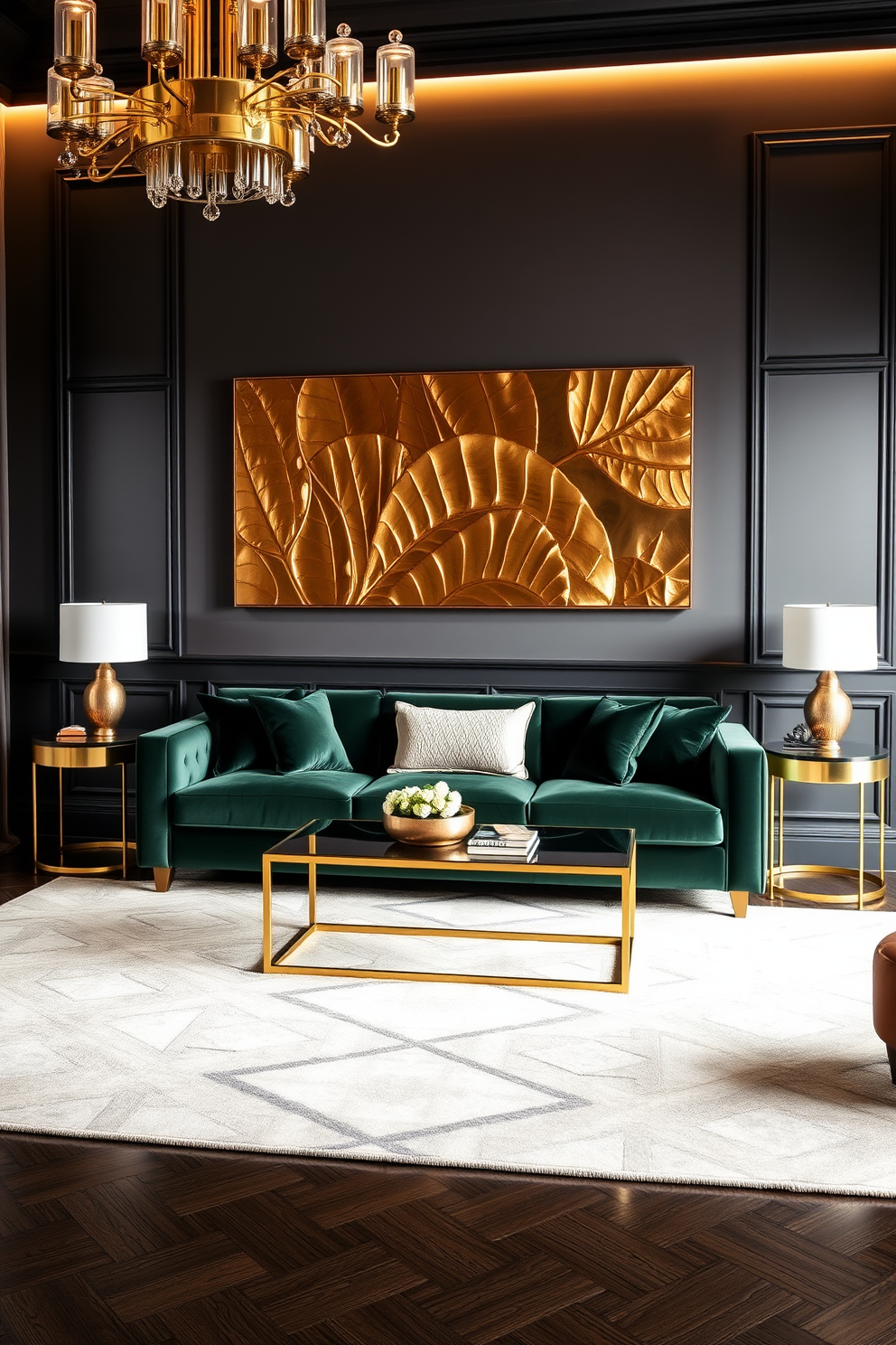 Bronze Wall Painting Ideas 9