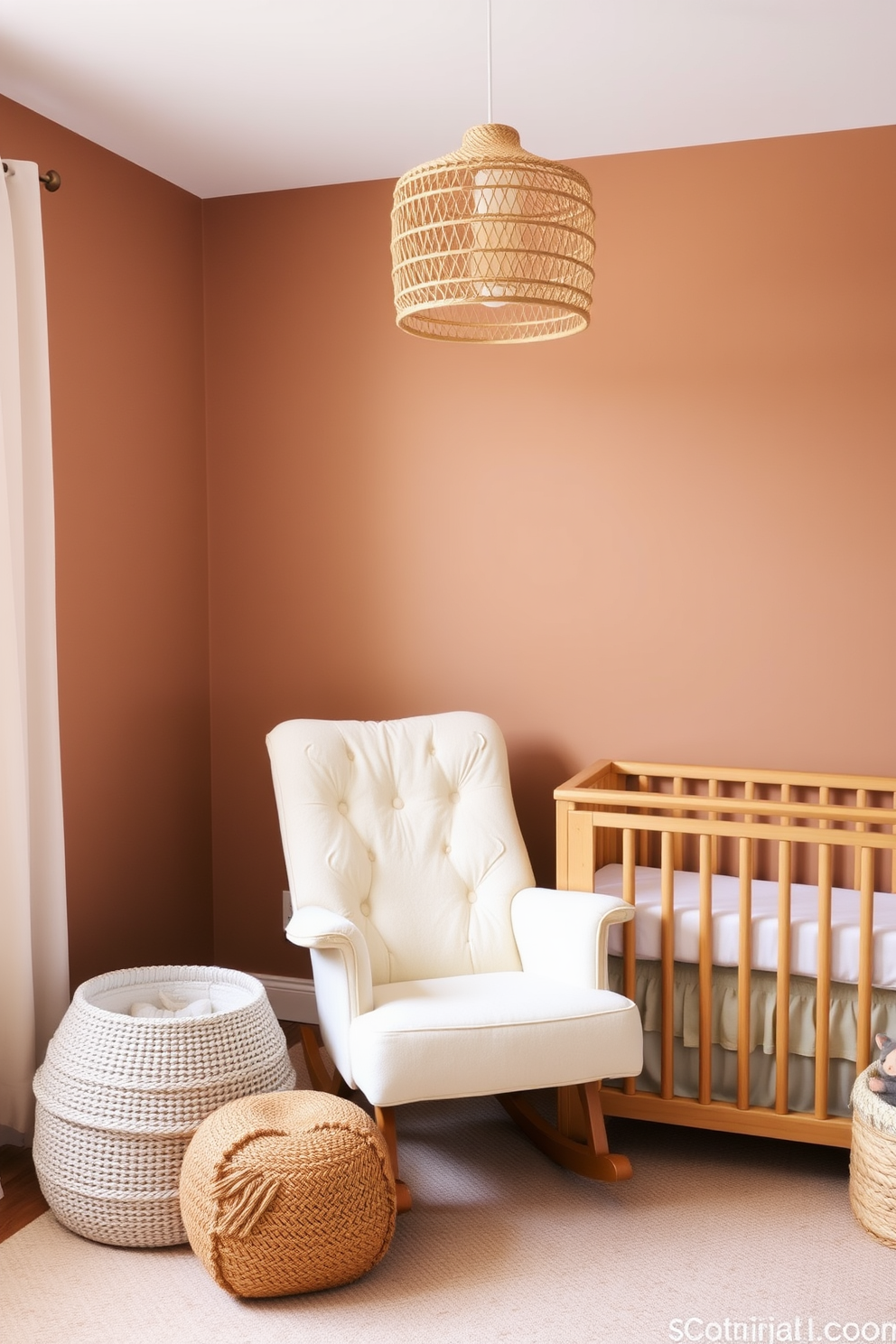 Brown Wall Painting Ideas 8