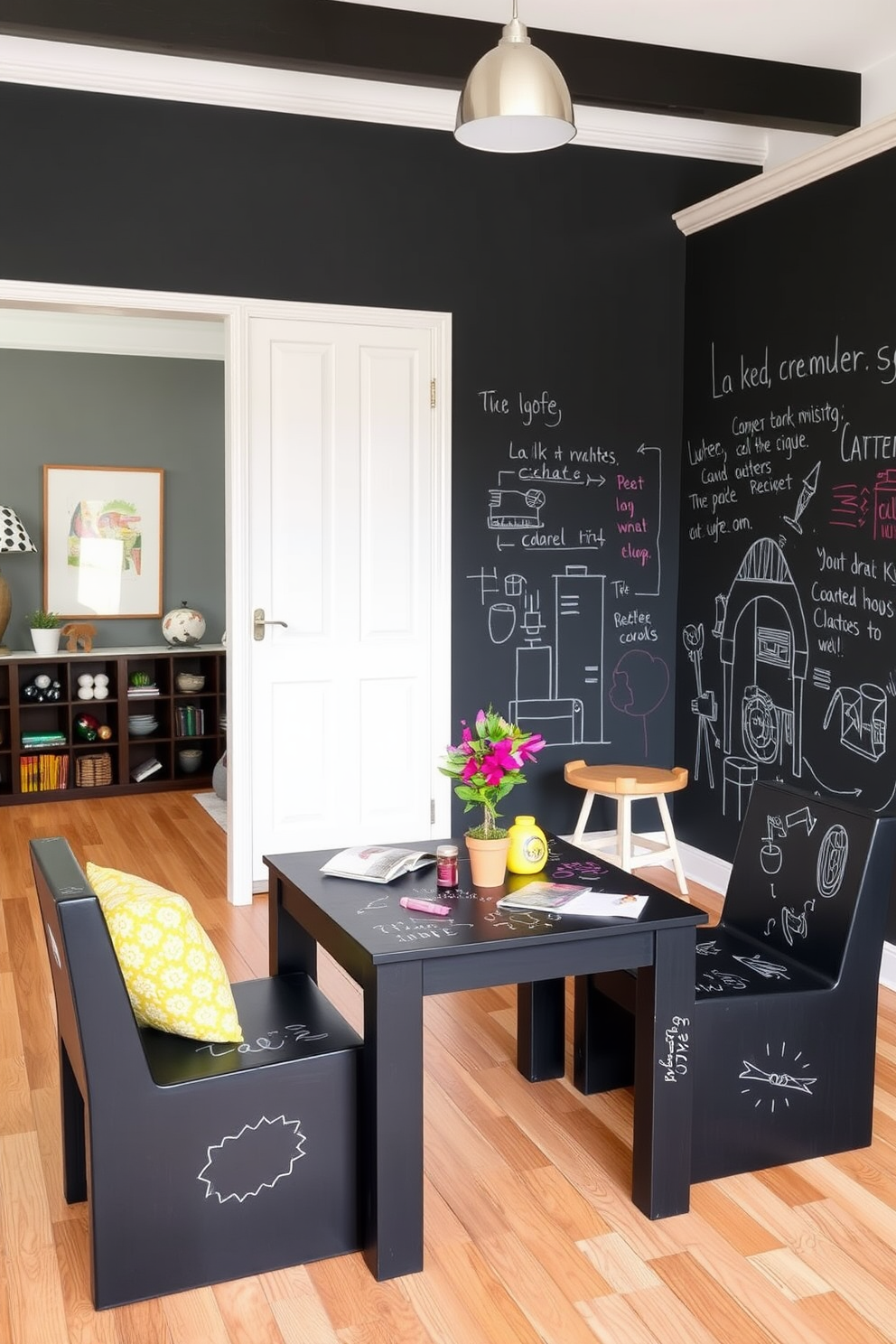 Chalkboard Wall Painting Ideas 13