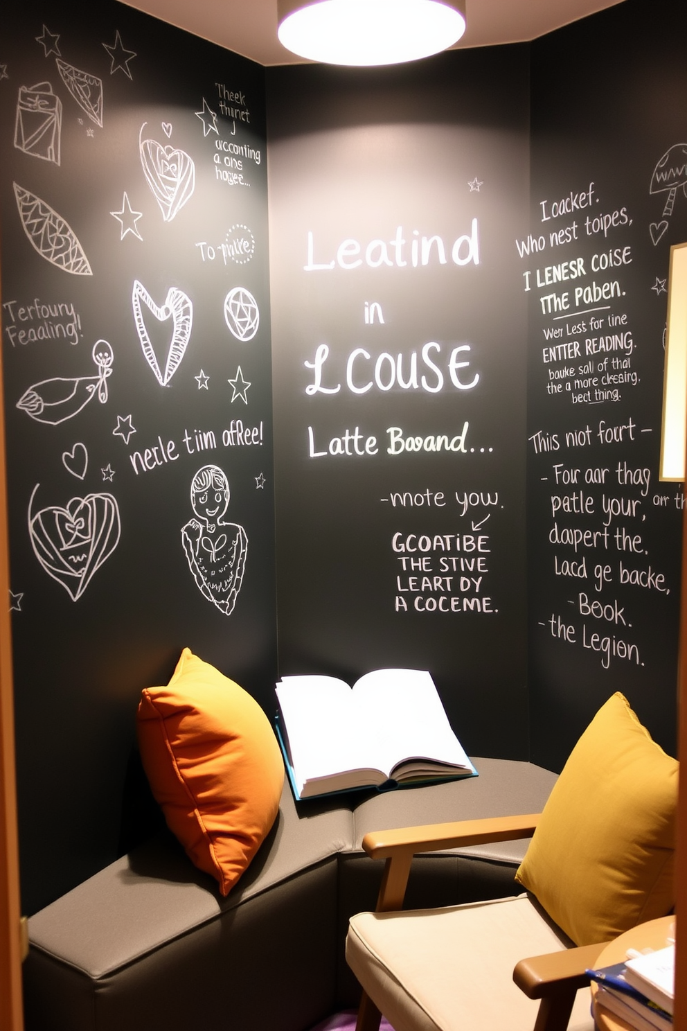 Chalkboard Wall Painting Ideas 21