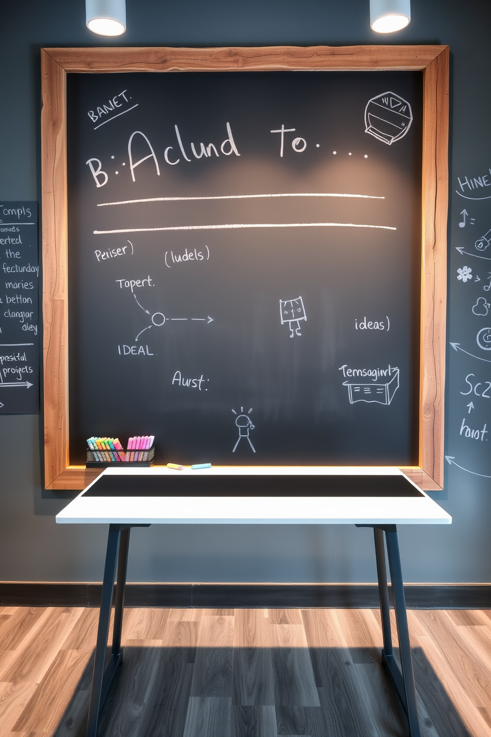 Chalkboard Wall Painting Ideas 24