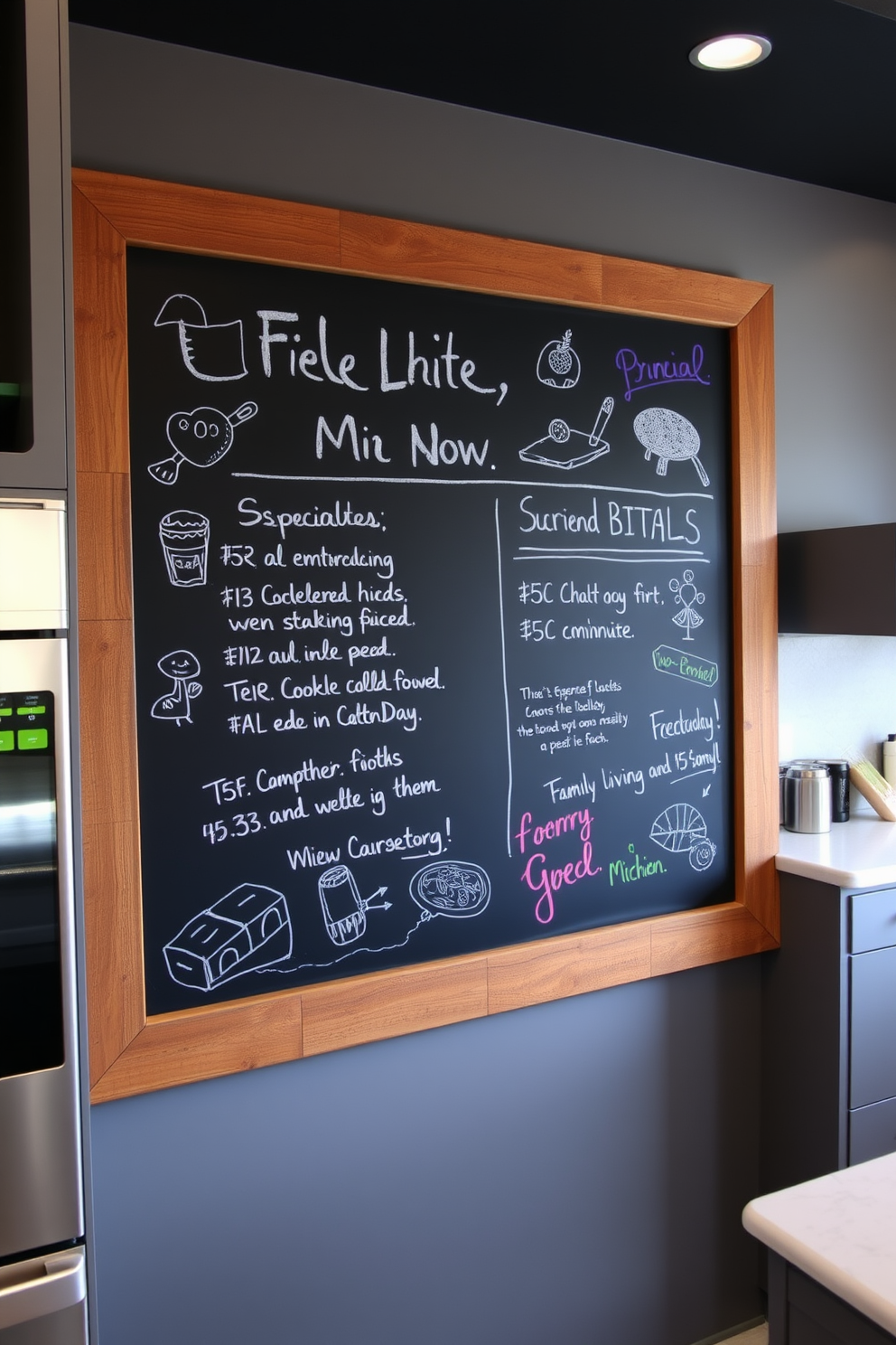 Chalkboard Wall Painting Ideas 5