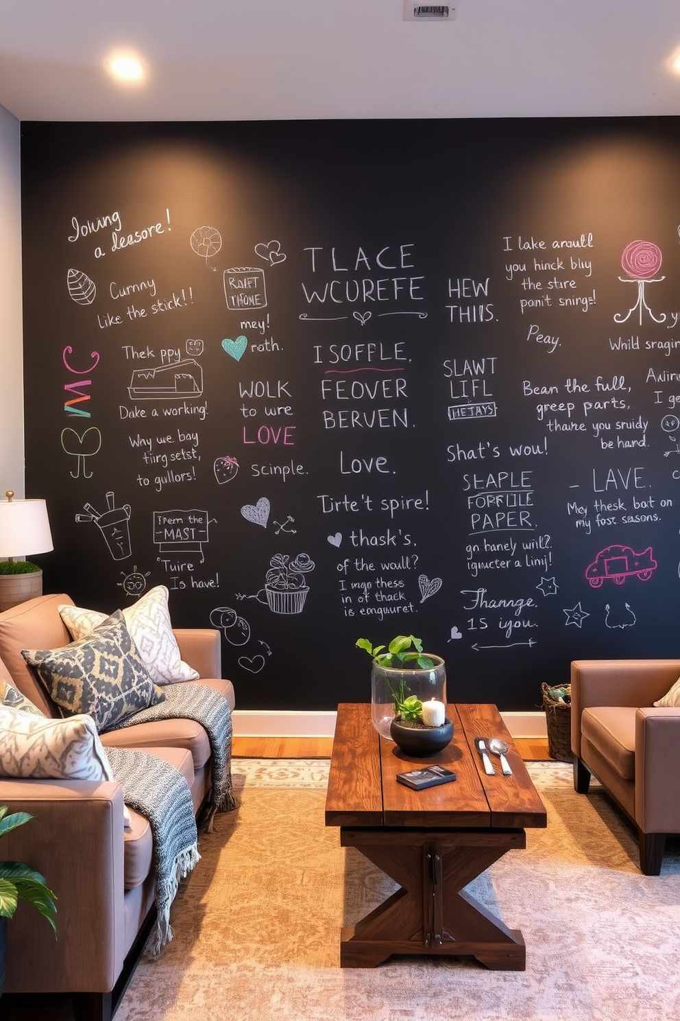 Chalkboard Wall Painting Ideas 9