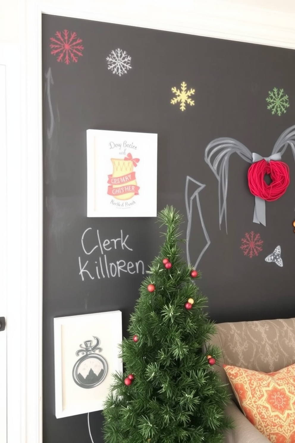 Chalkboard Wallpaper Decorating Ideas 17