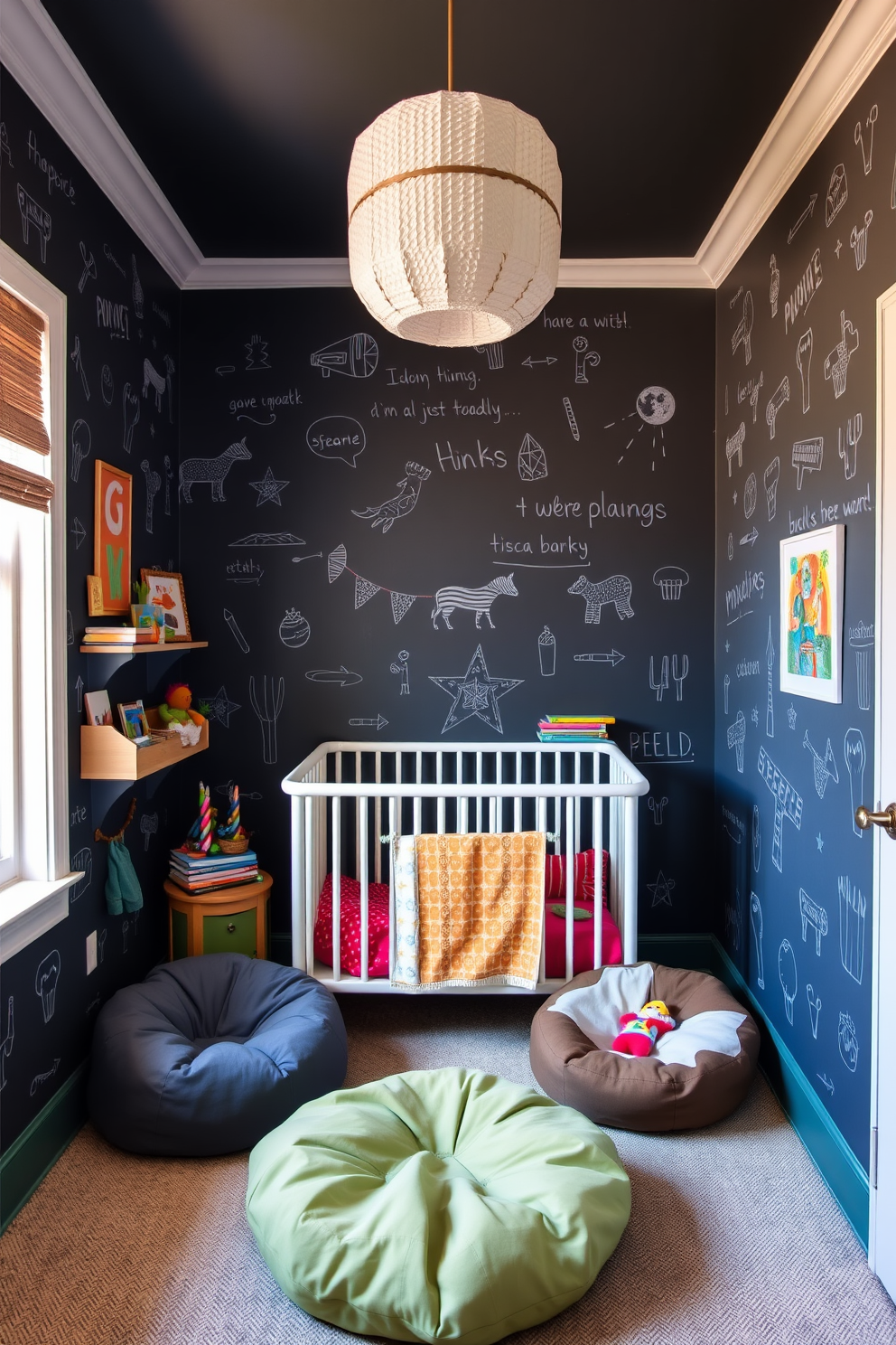 Chalkboard Wallpaper Decorating Ideas 24