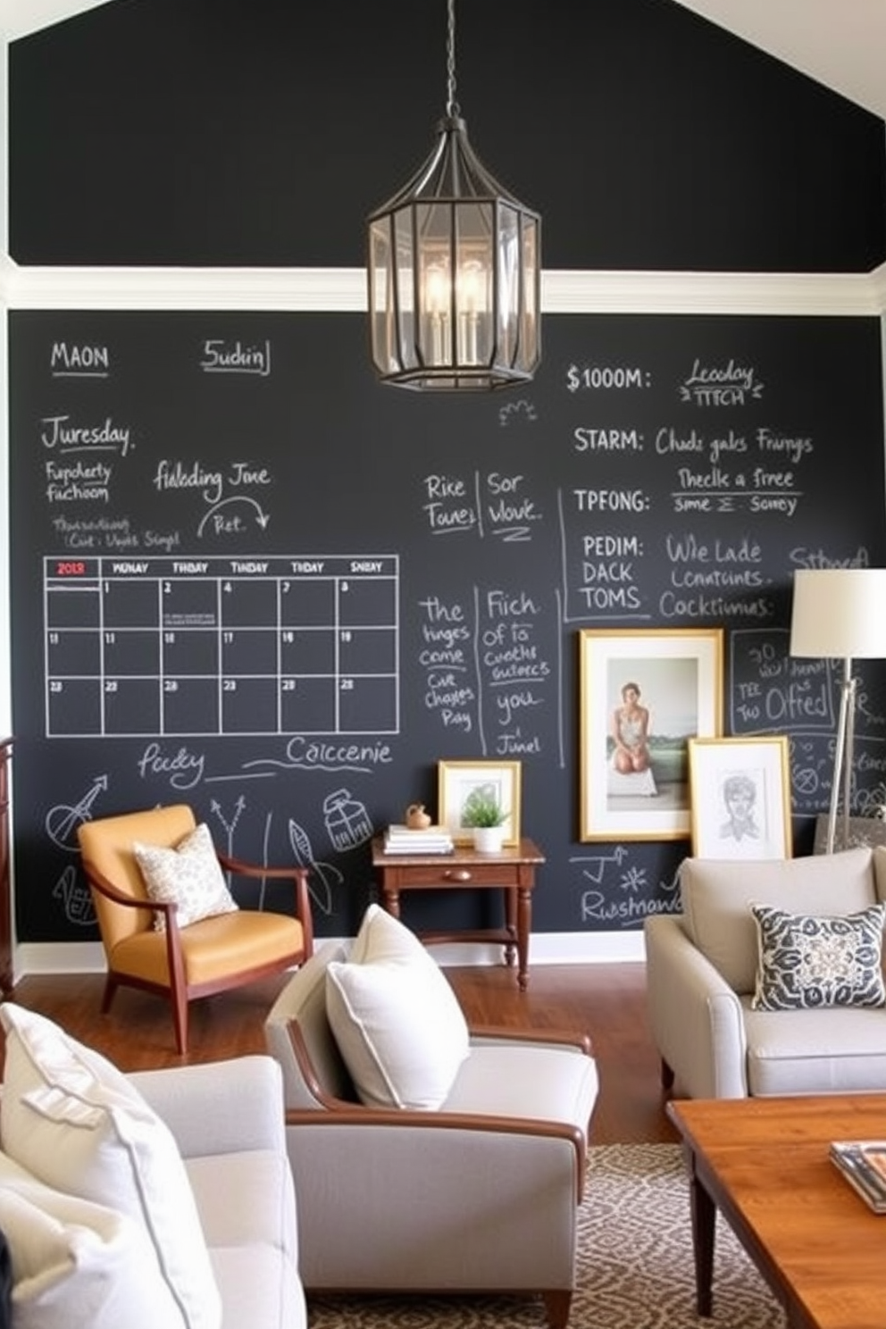 Chalkboard Wallpaper Decorating Ideas 5