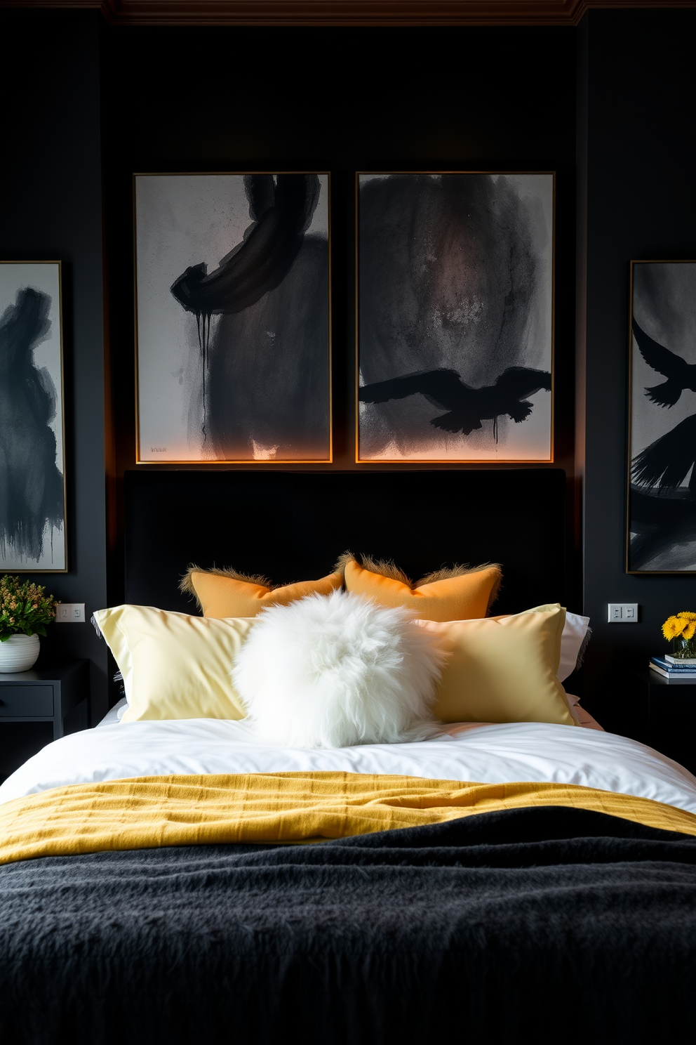 Charcoal Wall Painting Ideas 2