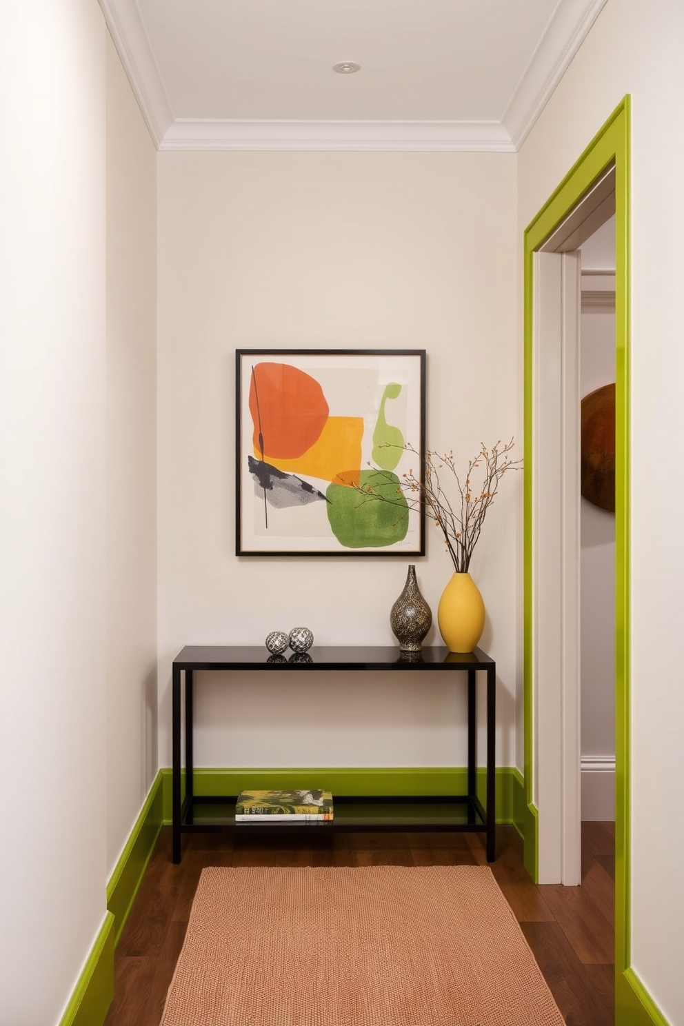 Chartreuse Wall Painting Ideas 27