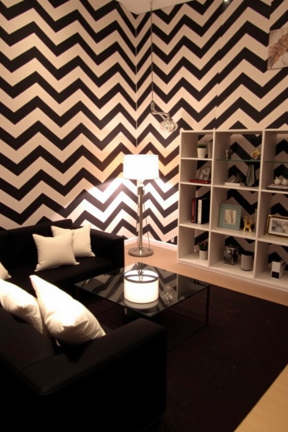 Chevron Wallpaper Decorating Ideas 3