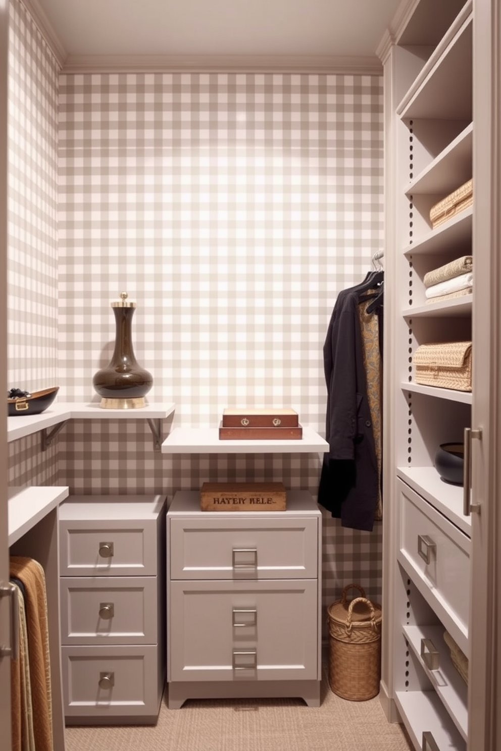 Closet Wallpaper Decorating Ideas 25