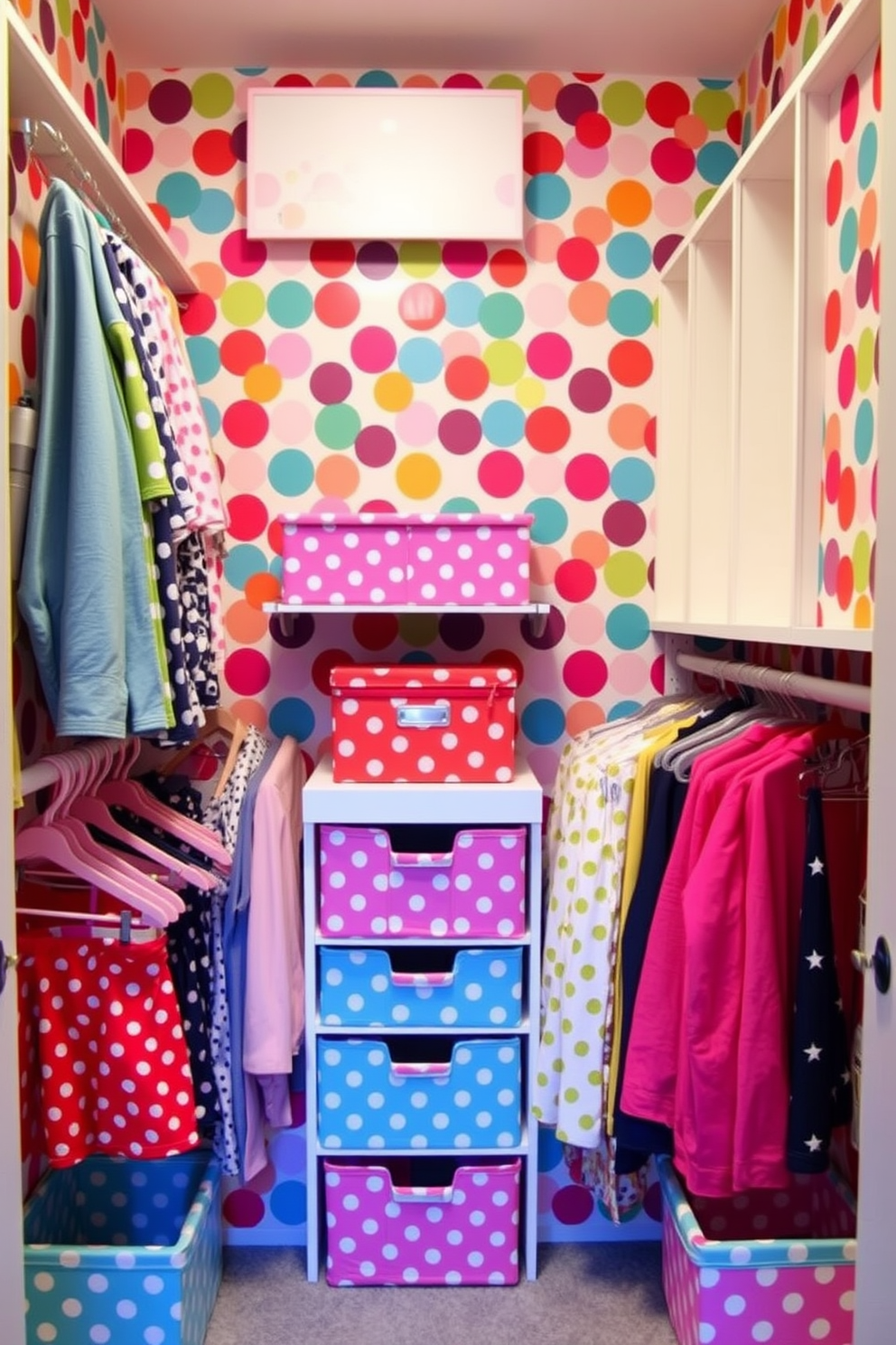 Closet Wallpaper Decorating Ideas 30