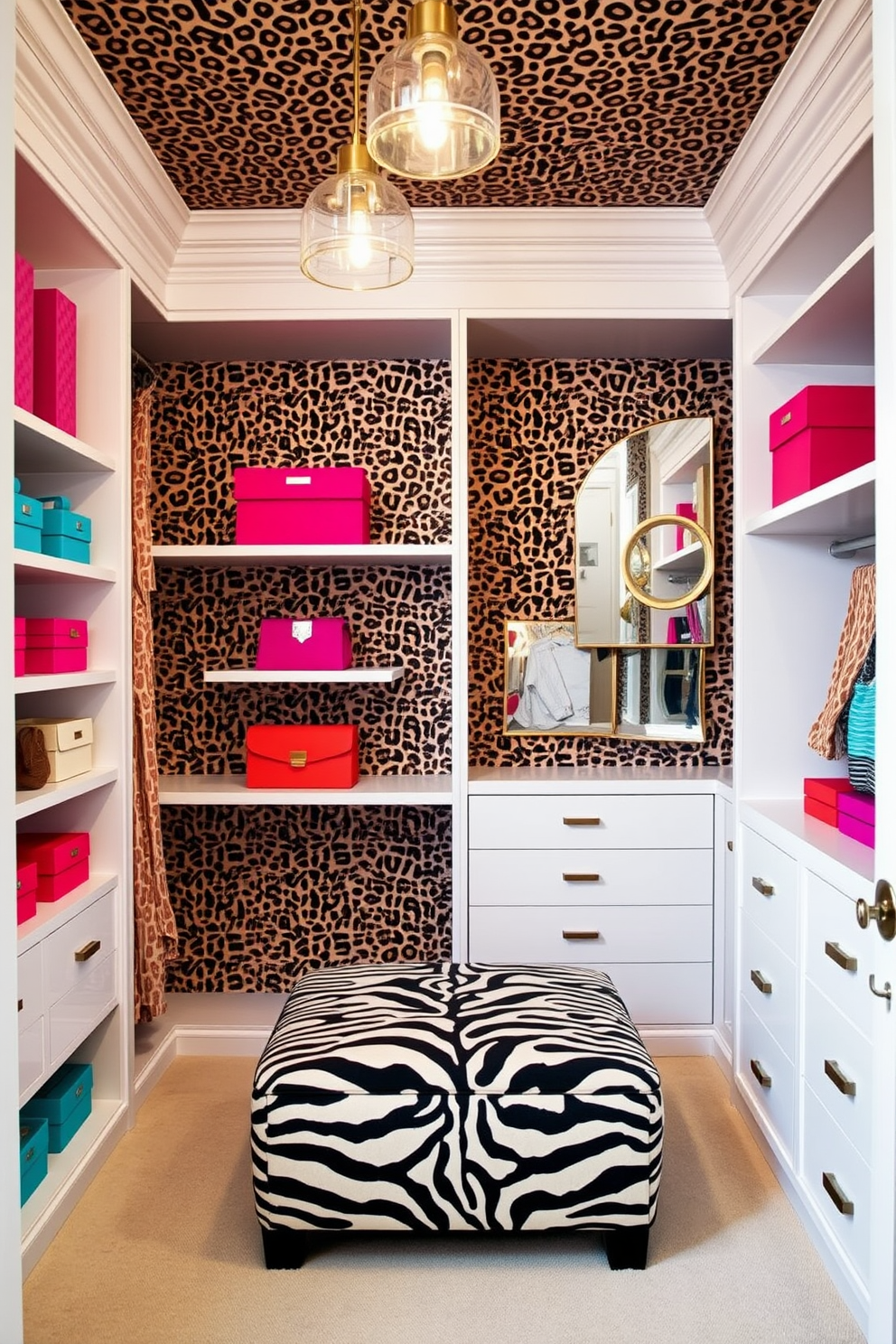 Closet Wallpaper Decorating Ideas 6