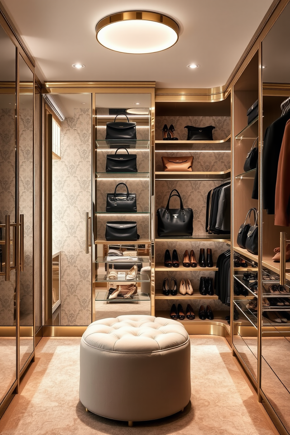 Closet Wallpaper Decorating Ideas 7