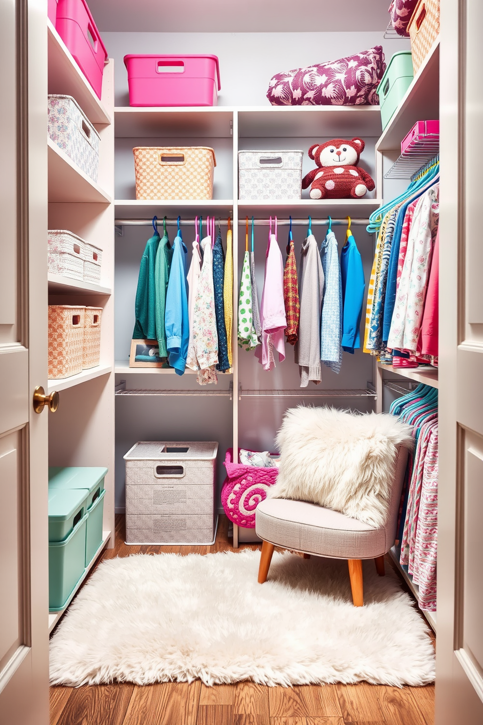 Closet Wallpaper Decorating Ideas 9