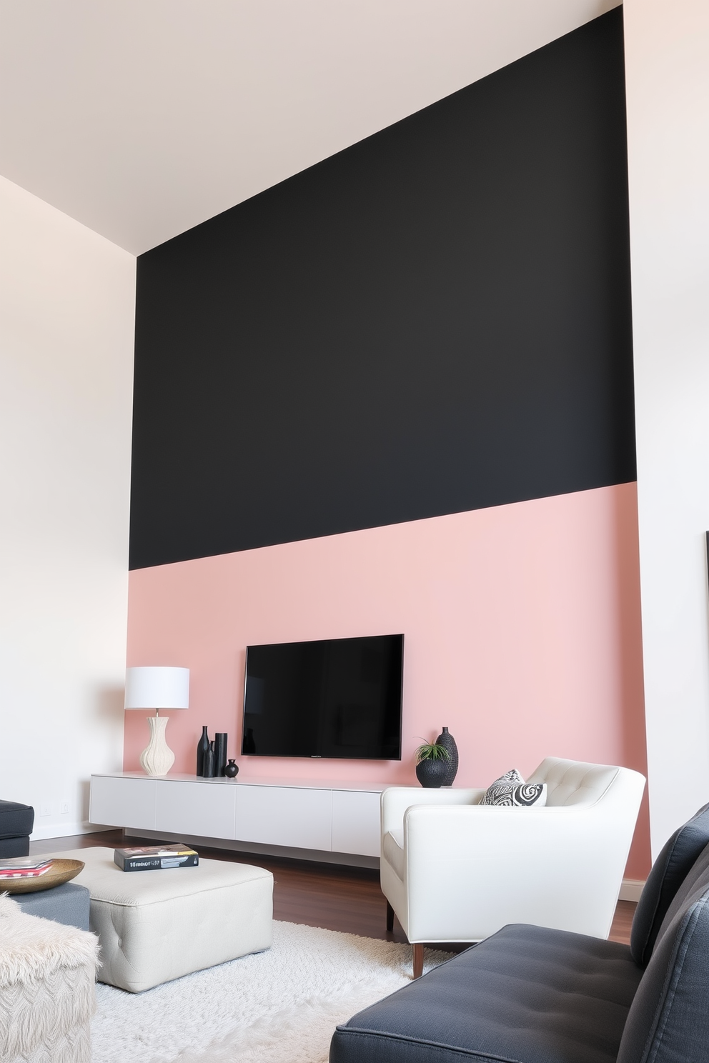 Color Blocking Wall Painting Ideas 9