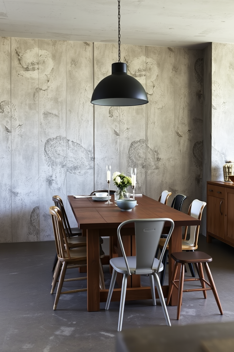 Concrete Wallpaper Decorating Ideas 4