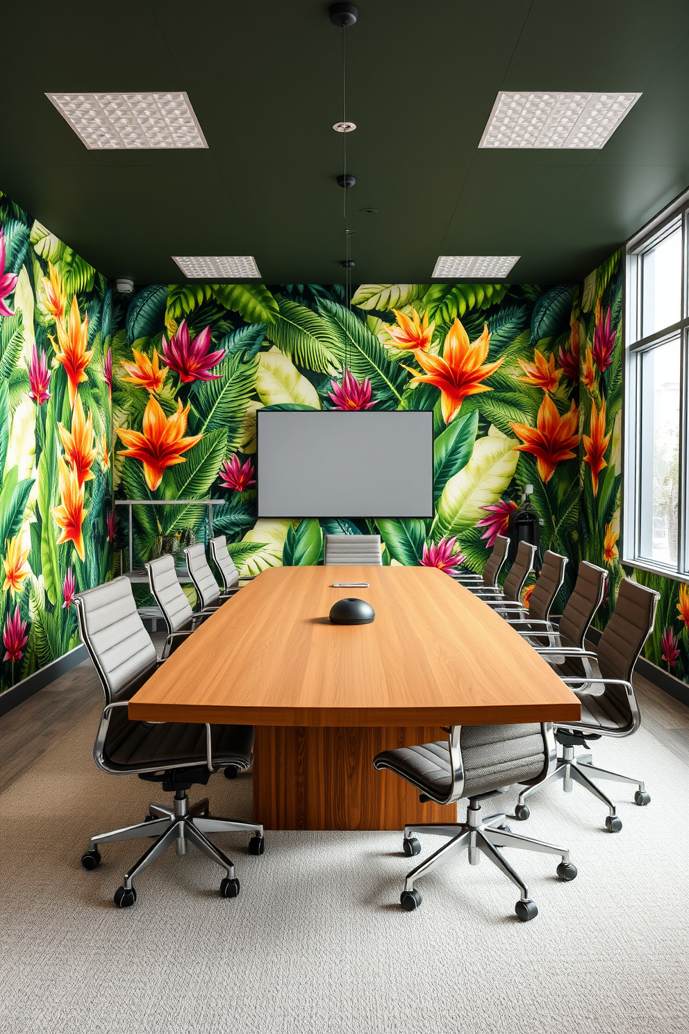 Conference Room Wallpaper Decorating Ideas 12