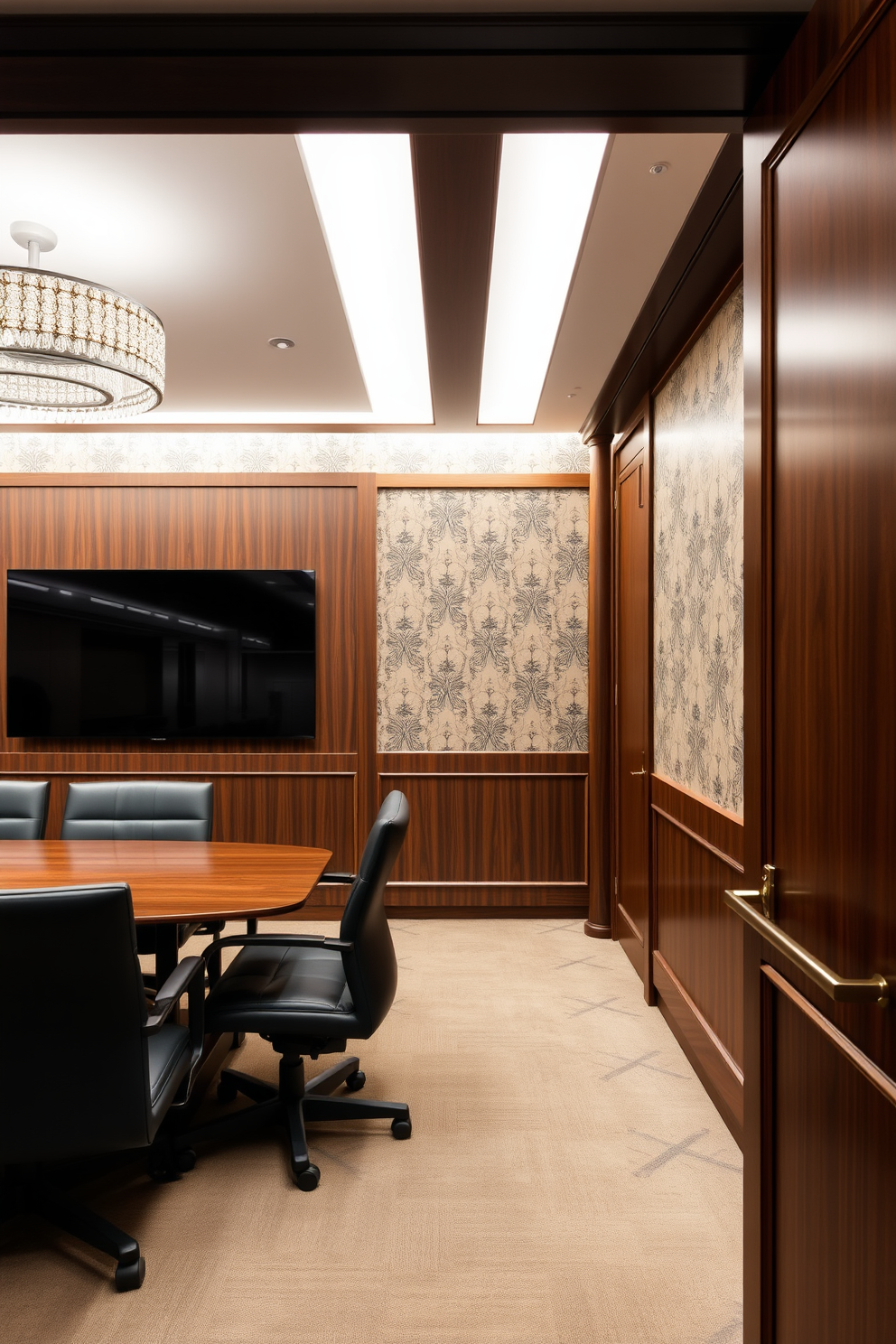 Conference Room Wallpaper Decorating Ideas 22