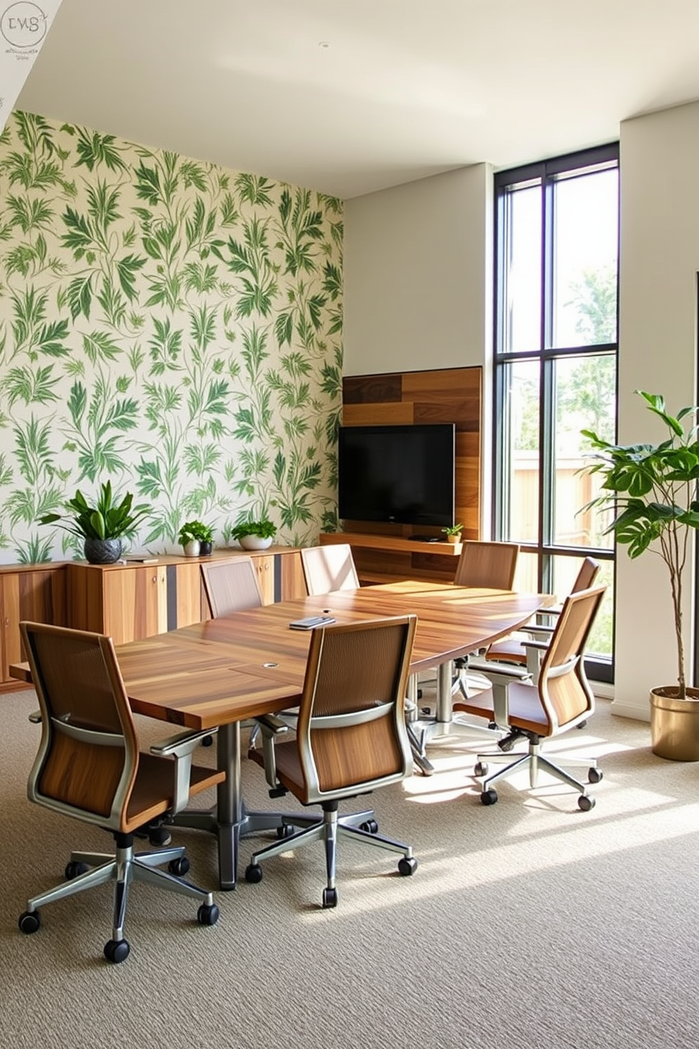 Conference Room Wallpaper Decorating Ideas 25