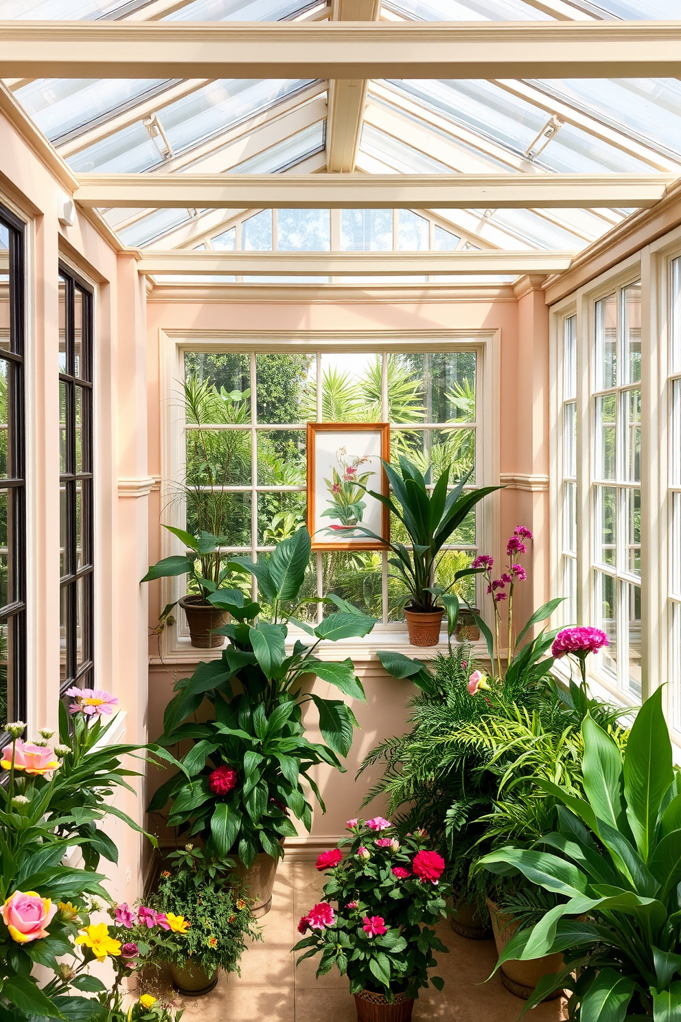 Conservatory Wall Painting Ideas 13