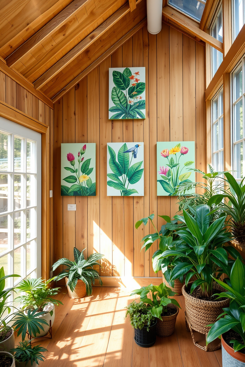 Conservatory Wall Painting Ideas 15