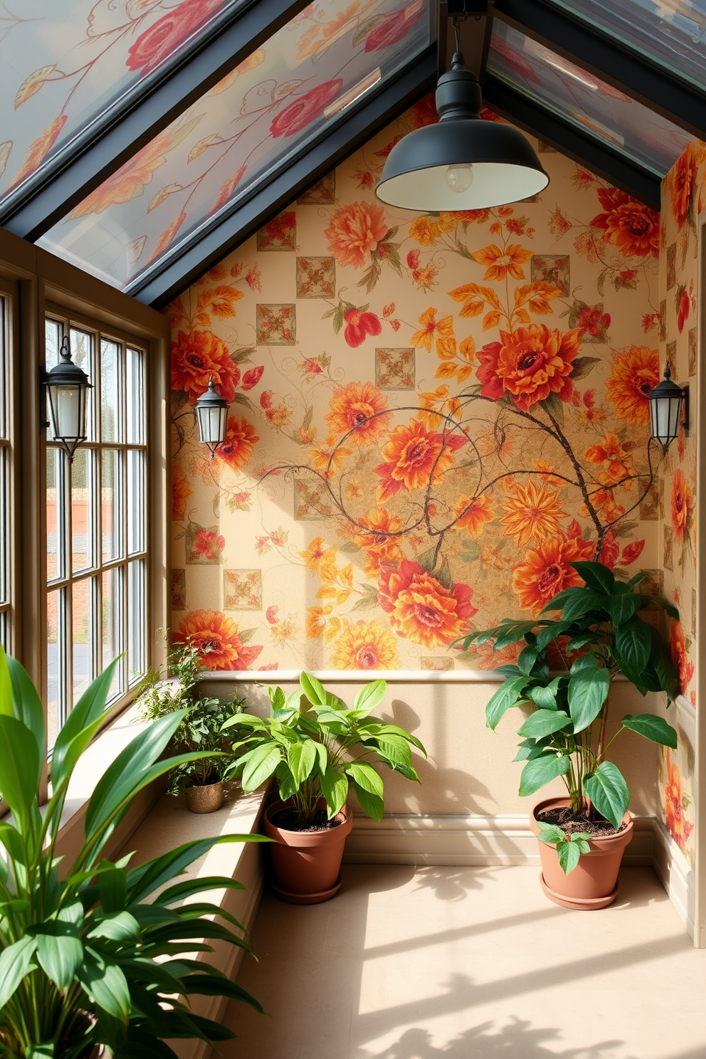 Conservatory Wallpaper Decorating Ideas 19