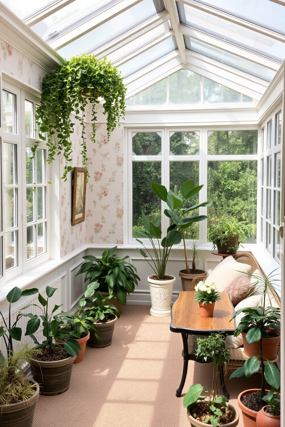 Conservatory Wallpaper Decorating Ideas 2