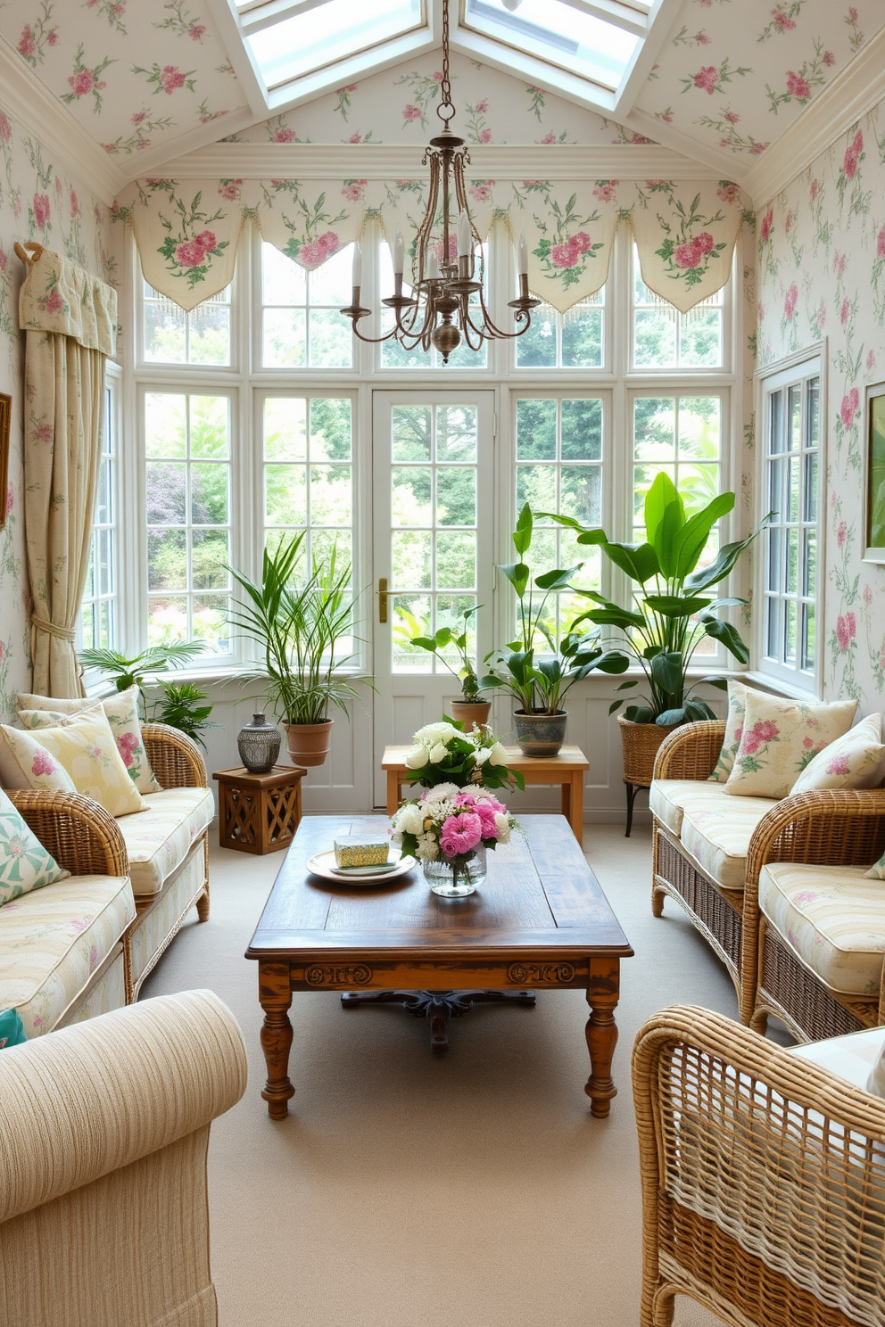 Conservatory Wallpaper Decorating Ideas 23