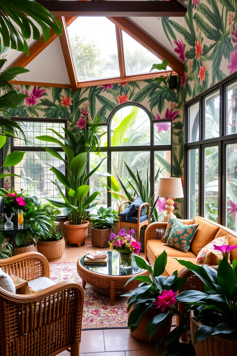 Conservatory Wallpaper Decorating Ideas 7