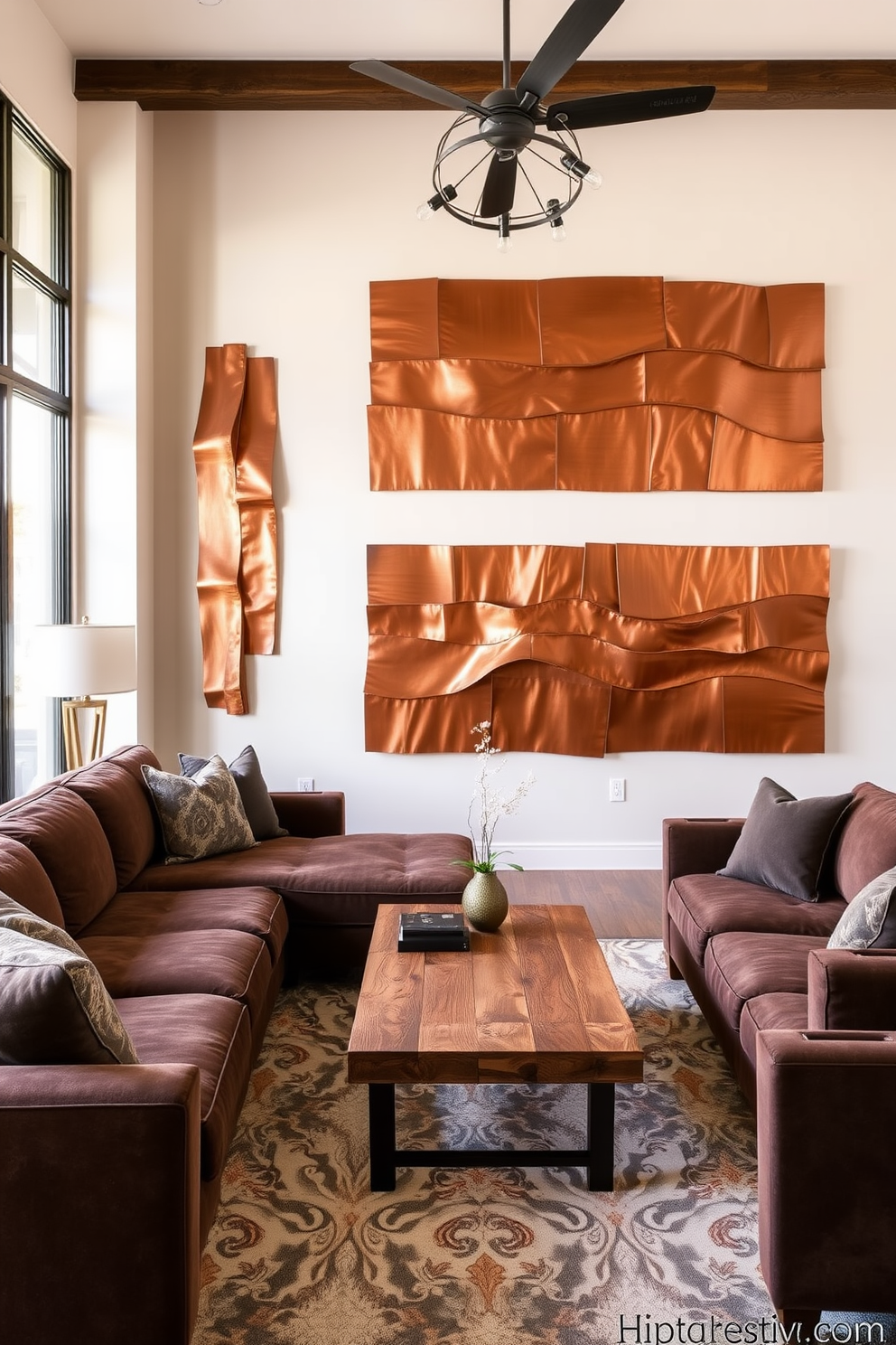 Copper Wall Painting Ideas 10