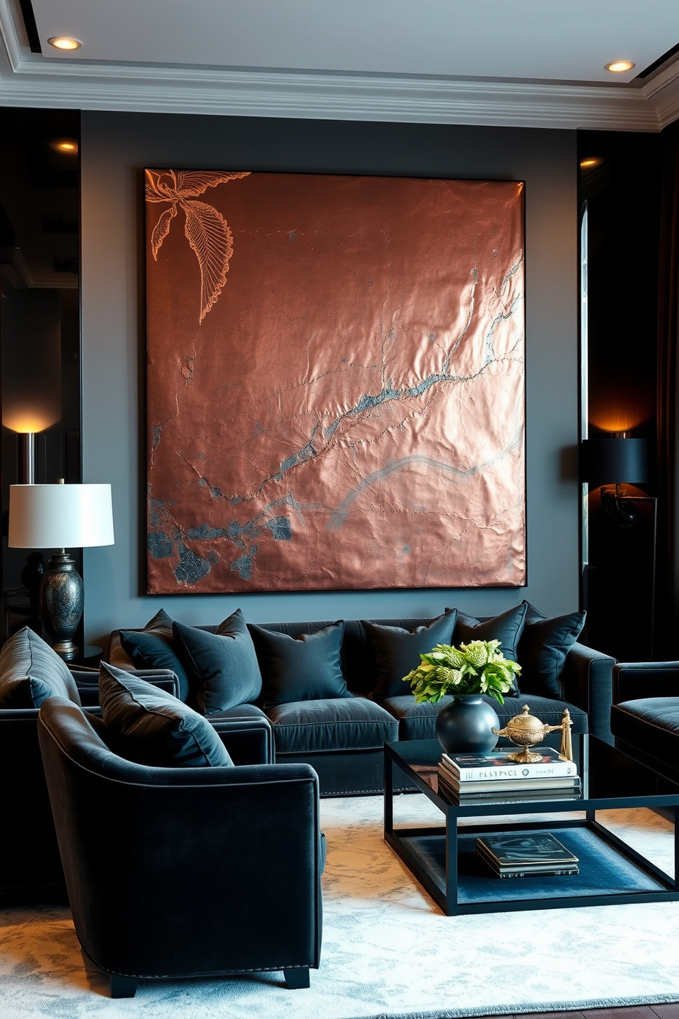 Copper Wall Painting Ideas 12