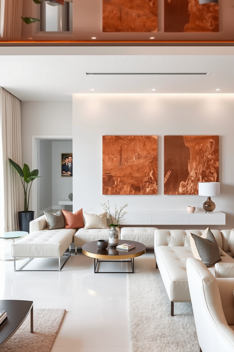 Copper Wall Painting Ideas 19